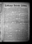 Thumbnail image of item number 1 in: 'La Grange Deutsche Zeitung. (La Grange, Tex.), Vol. 13, No. 6, Ed. 1 Thursday, September 25, 1902'.