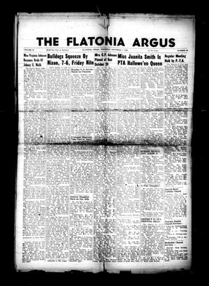 The Flatonia Argus. (Flatonia, Tex.), Vol. 81, No. 44, Ed. 1 Thursday, November 1, 1956