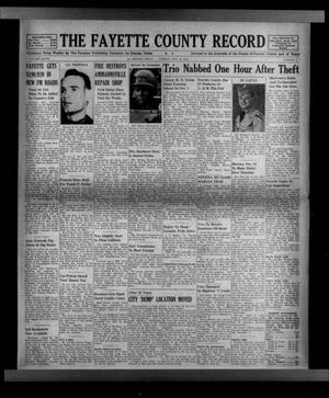 The Fayette County Record (La Grange, Tex.), Vol. 33, No. 9, Ed. 1 Tuesday, November 30, 1954