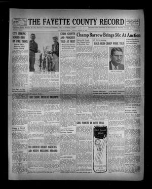 The Fayette County Record (La Grange, Tex.), Vol. 36, No. 39, Ed. 1 Friday, March 14, 1958