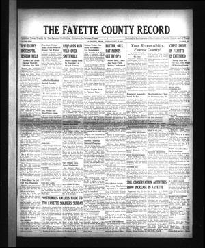 The Fayette County Record (La Grange, Tex.), Vol. 23, No. 104, Ed. 1 Tuesday, October 30, 1945