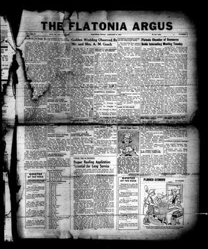 The Flatonia Argus (Flatonia, Tex.), Vol. 72, No. 2, Ed. 1 Thursday, January 9, 1947