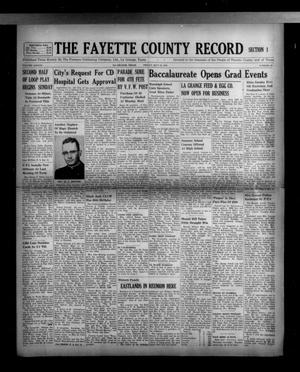 Primary view of object titled 'The Fayette County Record (La Grange, Tex.), Vol. 37, No. 58, Ed. 1 Friday, May 22, 1959'.