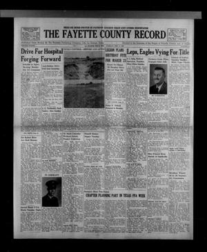 The Fayette County Record (La Grange, Tex.), Vol. 43, No. 31, Ed. 1 Tuesday, February 16, 1965