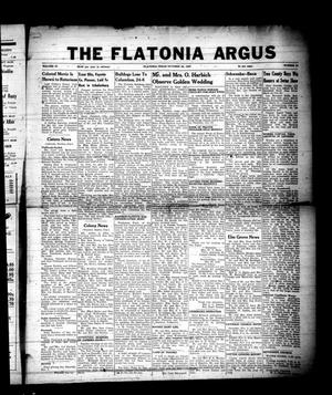 The Flatonia Argus (Flatonia, Tex.), Vol. 72, No. 44, Ed. 1 Thursday, October 30, 1947