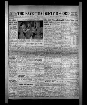 The Fayette County Record (La Grange, Tex.), Vol. 36, No. 19, Ed. 1 Friday, January 3, 1958