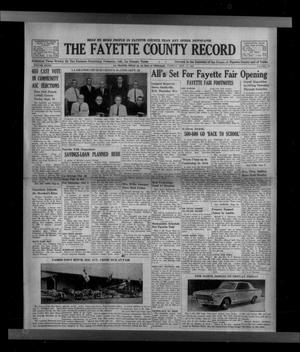The Fayette County Record (La Grange, Tex.), Vol. 41, No. 92, Ed. 1 Tuesday, September 17, 1963
