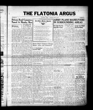 The Flatonia Argus (Flatonia, Tex.), Vol. 66, No. 20, Ed. 1 Thursday, May 8, 1941