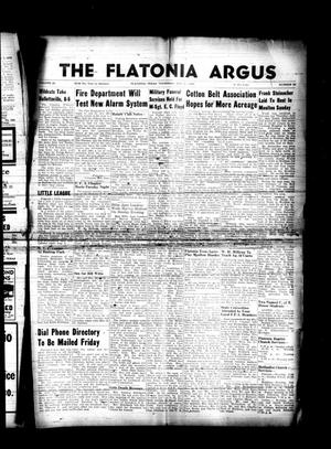 The Flatonia Argus. (Flatonia, Tex.), Vol. 80, No. 30, Ed. 1 Thursday, July 28, 1955
