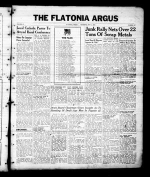 The Flatonia Argus (Flatonia, Tex.), Vol. 67, No. 41, Ed. 1 Thursday, October 1, 1942