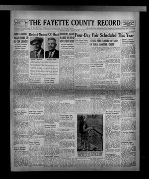 The Fayette County Record (La Grange, Tex.), Vol. 37, No. 40, Ed. 1 Friday, March 20, 1959