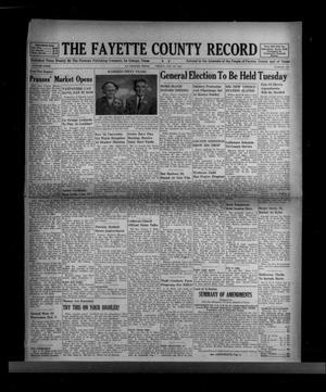 The Fayette County Record (La Grange, Tex.), Vol. 32, No. 104, Ed. 1 Friday, October 29, 1954