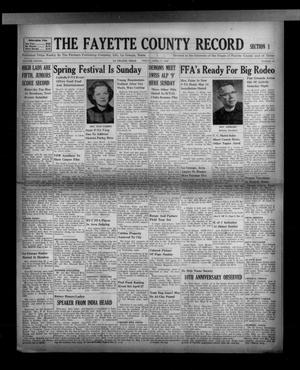 The Fayette County Record (La Grange, Tex.), Vol. 37, No. 48, Ed. 1 Friday, April 17, 1959