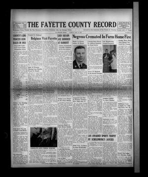 The Fayette County Record (La Grange, Tex.), Vol. 37, No. 13, Ed. 1 Tuesday, December 16, 1958