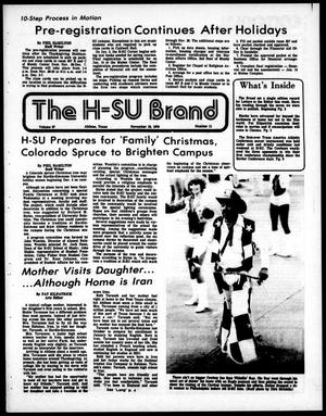 The H-SU Brand (Abilene, Tex.), Vol. 67, No. 11, Ed. 1, Friday, November 16, 1979