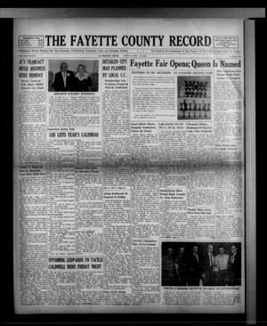 The Fayette County Record (La Grange, Tex.), Vol. 37, No. 92, Ed. 1 Friday, September 18, 1959