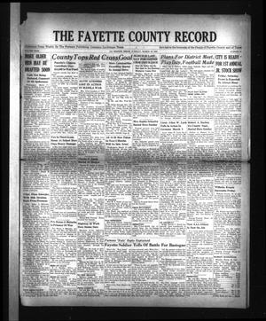 The Fayette County Record (La Grange, Tex.), Vol. 23, No. 40, Ed. 1 Tuesday, March 20, 1945