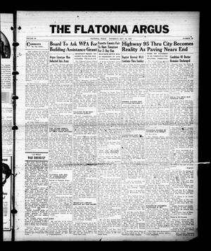 The Flatonia Argus (Flatonia, Tex.), Vol. 66, No. 43, Ed. 1 Thursday, October 16, 1941