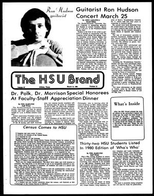 The HSU Brand (Abilene, Tex.), Vol. 67, No. 21, Ed. 1, Friday, March 14, 1980