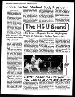 The HSU Brand (Abilene, Tex.), Vol. 67, No. 23, Ed. 1, Friday, April 11, 1980