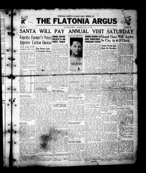 Primary view of object titled 'The Flatonia Argus (Flatonia, Tex.), Vol. 67, No. 52, Ed. 1 Thursday, December 17, 1942'.