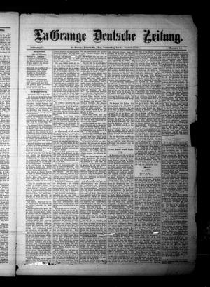 La Grange Deutsche Zeitung. (La Grange, Tex.), Vol. 13, No. 19, Ed. 1 Thursday, December 25, 1902