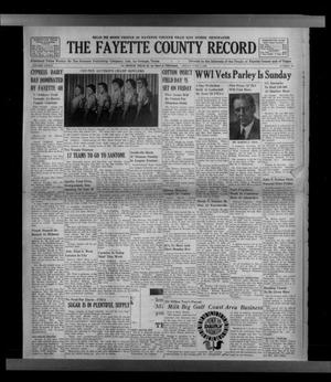 The Fayette County Record (La Grange, Tex.), Vol. 41, No. 63, Ed. 1 Friday, June 7, 1963