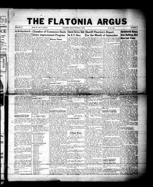 The Flatonia Argus (Flatonia, Tex.), Vol. 72, No. 41, Ed. 1 Thursday, October 9, 1947