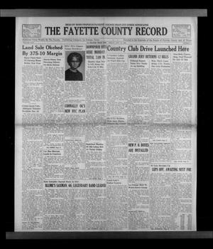 Primary view of object titled 'The Fayette County Record (La Grange, Tex.), Vol. 44, No. 4, Ed. 1 Friday, November 12, 1965'.