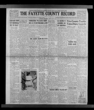 Primary view of object titled 'The Fayette County Record (La Grange, Tex.), Vol. 44, No. 10, Ed. 1 Friday, December 3, 1965'.