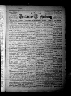 La Grange Deutsche Zeitung. (La Grange, Tex.), Vol. 12, No. 32, Ed. 1 Thursday, March 27, 1902