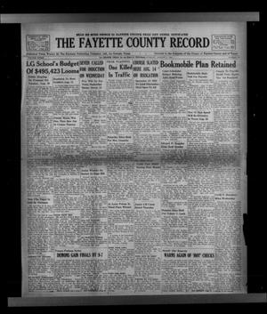 Primary view of object titled 'The Fayette County Record (La Grange, Tex.), Vol. 41, No. 80, Ed. 1 Tuesday, August 6, 1963'.