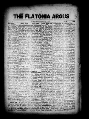 The Flatonia Argus (Flatonia, Tex.), Vol. 58, No. 40, Ed. 1 Thursday, October 5, 1933