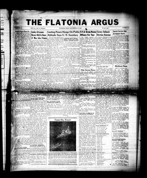 The Flatonia Argus (Flatonia, Tex.), Vol. 72, No. 38, Ed. 1 Thursday, September 18, 1947