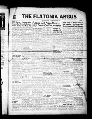 The Flatonia Argus (Flatonia, Tex.), Vol. 68, No. 9, Ed. 1 Thursday, February 18, 1943