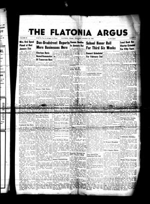 The Flatonia Argus (Flatonia, Tex.), Vol. 84, No. 5, Ed. 1 Thursday, January 29, 1959