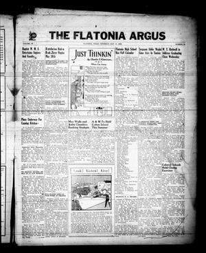 The Flatonia Argus (Flatonia, Tex.), Vol. 68, No. 20, Ed. 1 Thursday, May 13, 1943