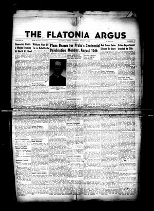 The Flatonia Argus. (Flatonia, Tex.), Vol. 80, No. 32, Ed. 1 Thursday, August 11, 1955
