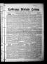 Thumbnail image of item number 1 in: 'La Grange Deutsche Zeitung (La Grange, Tex.), Vol. 35, No. 48, Ed. 1 Thursday, July 9, 1925'.
