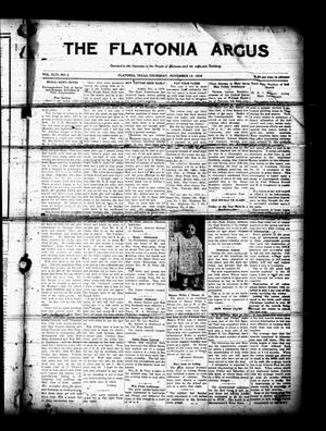 The Flatonia Argus (Flatonia, Tex.), Vol. 44, No. 2, Ed. 1 Thursday, November 13, 1919
