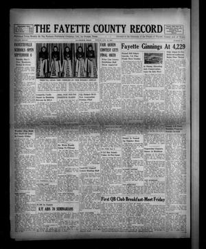 Primary view of object titled 'The Fayette County Record (La Grange, Tex.), Vol. 37, No. 86, Ed. 1 Friday, August 28, 1959'.