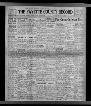 Primary view of object titled 'The Fayette County Record (La Grange, Tex.), Vol. 41, No. 93, Ed. 1 Friday, September 20, 1963'.