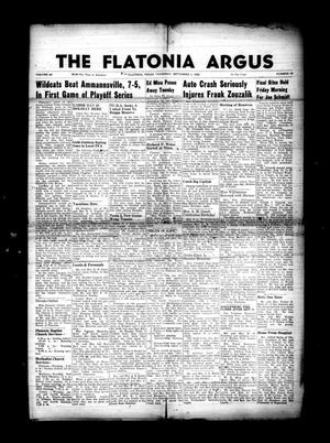The Flatonia Argus. (Flatonia, Tex.), Vol. 80, No. 35, Ed. 1 Thursday, September 1, 1955