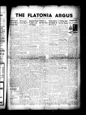 The Flatonia Argus. (Flatonia, Tex.), Vol. 82, No. 20, Ed. 1 Thursday, May 16, 1957