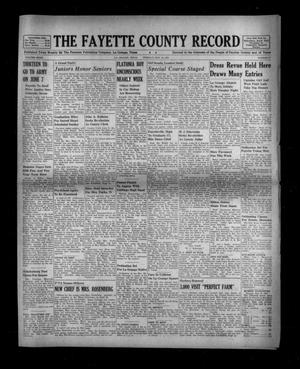The Fayette County Record (La Grange, Tex.), Vol. 32, No. 57, Ed. 1 Tuesday, May 18, 1954