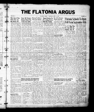 The Flatonia Argus (Flatonia, Tex.), Vol. 67, No. 37, Ed. 1 Thursday, September 3, 1942