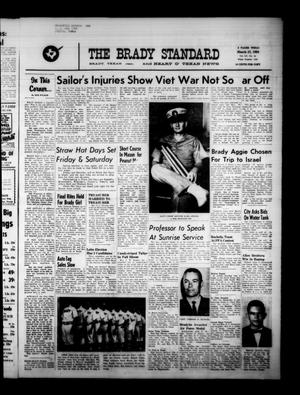 The Brady Standard and Heart O' Texas News (Brady, Tex.), Vol. 55, No. 24, Ed. 1 Friday, March 27, 1964