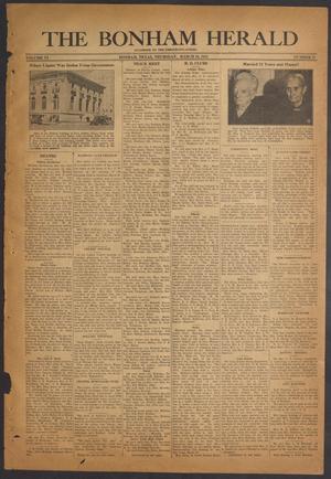 The Bonham Herald (Bonham, Tex.), Vol. 6, No. 37, Ed. 1 Thursday, March 30, 1933