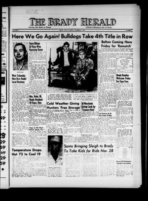 The Brady Herald (Brady, Tex.), Vol. 17, No. 5, Ed. 1 Tuesday, November 17, 1959