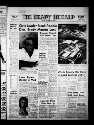 The Brady Herald (Brady, Tex.), Vol. 21, No. 41, Ed. 1 Tuesday, August 18, 1964